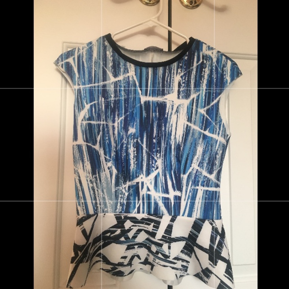 Zara Peplum Top